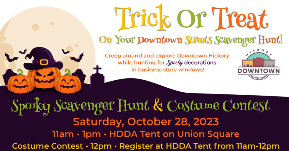 Trick or Treat On Your Downtown Streets Scavenger Hunt & Costume ...